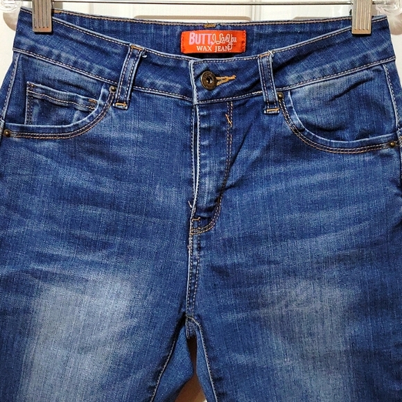 Butt I Love You Wax Jean High Rise Skinny - Picture 2 of 5
